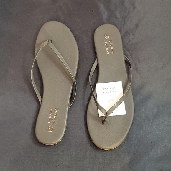 BRAND NEW LC LAUREN CONRAD HONEY WOMEN'S FLIP-FLOP SANDAL - Picture 10 of 10